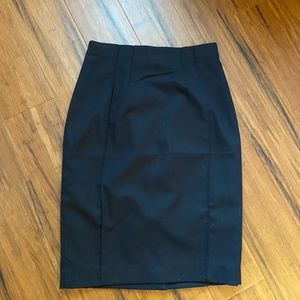 Black Pencil Skirt - Office/Career Skirt